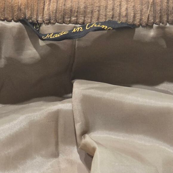 Vintage Westchester Classic Tan Corduroy Button Up Blazer Jacket - Picture 4 of 8